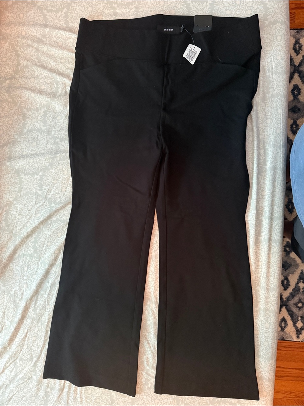 torrid Black Stretch Bootcut Pants